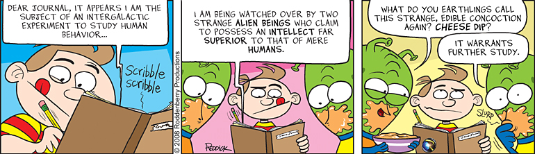 Strip 4: Intellectual Superiority