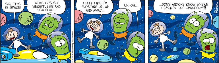 Strip 20: Lost In Space
