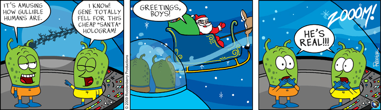 Strip 163: No Really, Santa’s Real