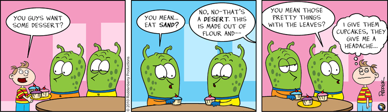 Strip 198: Desert?