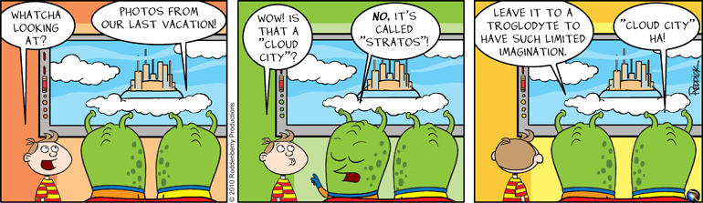 Strip 205: Cloud City