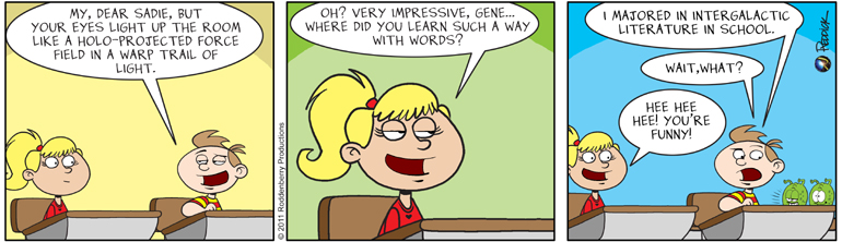 Strip 345: Way with Words