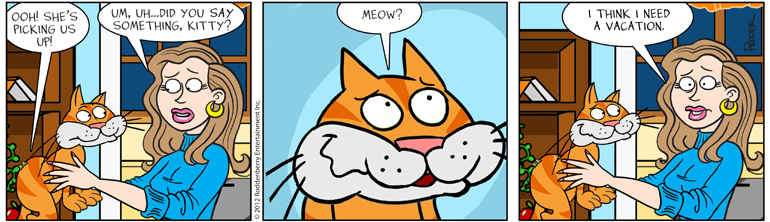 Strip 591: Meow